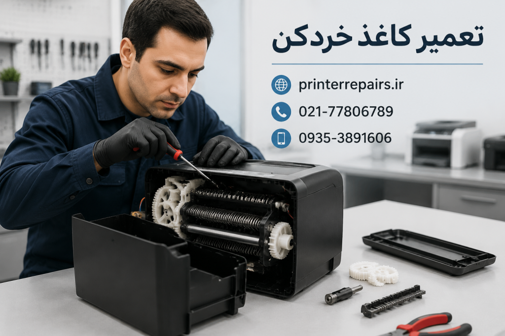 تعمیر کاغذ خردکن